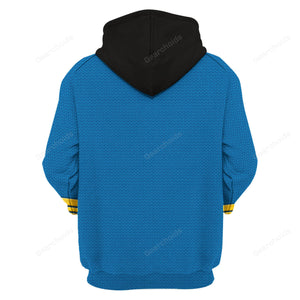 Star Trek Into Darkness Blue Hoodie Sweatshirt Sweatpants