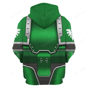 Dark Angels In Mark III Power Armor - Costume Cosplay Hoodie Sweatshirt Sweatpants