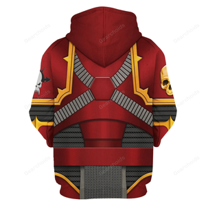 Crimson Slaughter Warband Colour Scheme - Costume Cosplay Hoodie Sweatshirt Sweatpants
