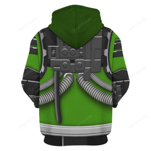 Warhammer Ork Big Mek Mega Action - Costume Cosplay Hoodie Sweatshirt Sweatpants