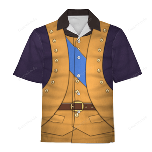 American Infantry Officer-1776-1783 Uniform Hawaiian Shirt
