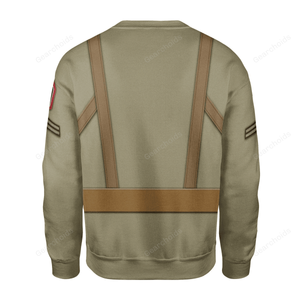 442nd Infantry Regiment Corporal Cosplay Costumes - Hoodie Sweatshirt Sweatpants