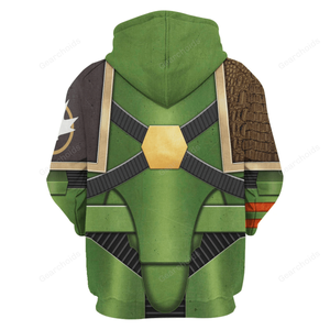 Pre-Heresy Salamanders In Mark IV Maximus Power Armor - Costume Cosplay Hoodie Sweatshirt Sweatpants WHHS23