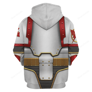 White Scars In Mark III Power Armor - Costume Cosplay Hoodie Sweatshirt Sweatpants WHHS12