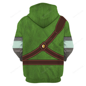 Knights Of Skyloft Green Hoodie Sweatshirt Sweatpants ZDHS10