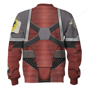 Horus Heresy-era Word Bearers Colour Scheme - Costume Cosplay Hoodie Sweatshirt Sweatpants WHHS18