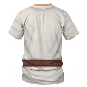 Star Wars Jedi Luke SW Costume - 3D TShirt For Men And Women