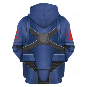 Crimson Fists Mark IV Maximus Power Armor - Costume Cosplay Hoodie Sweatshirt Sweatpants