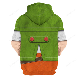 Linkle Attire Hoodie Sweatshirt Sweatpants ZDHS09