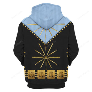 Elvis Cisco Blue - Costume Cosplay Hoodie Sweatshirt Sweatpants