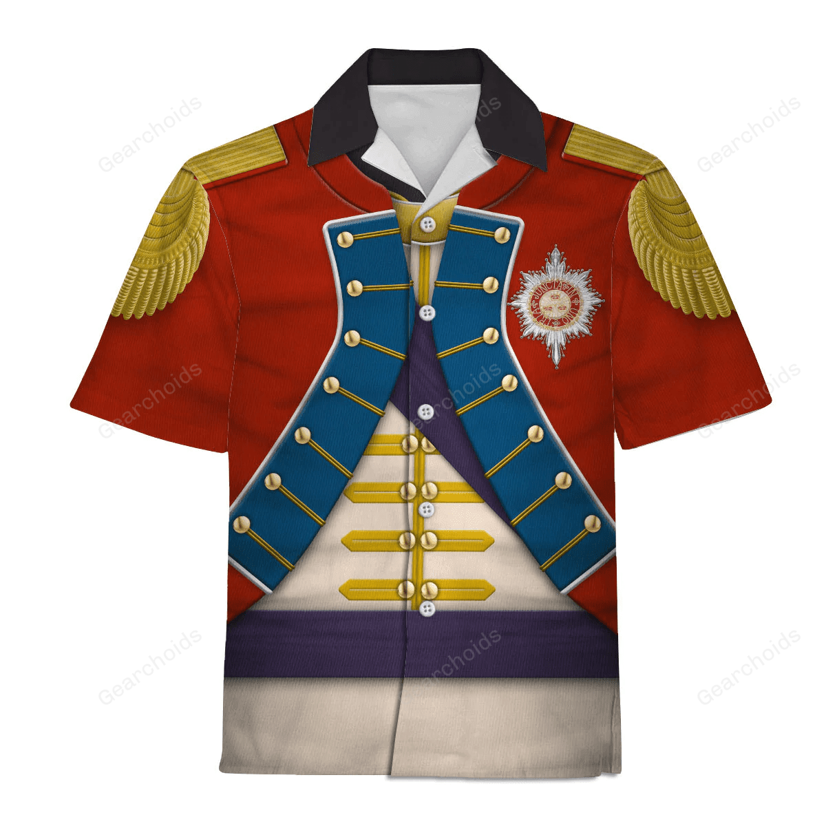 General Washington - The American Revolution Uniform Hawaiian Shirt