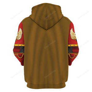 Warhammer Blood Angels Brown Robe - Costume Cosplay Hoodie Sweatshirt Sweatpants WHHS149