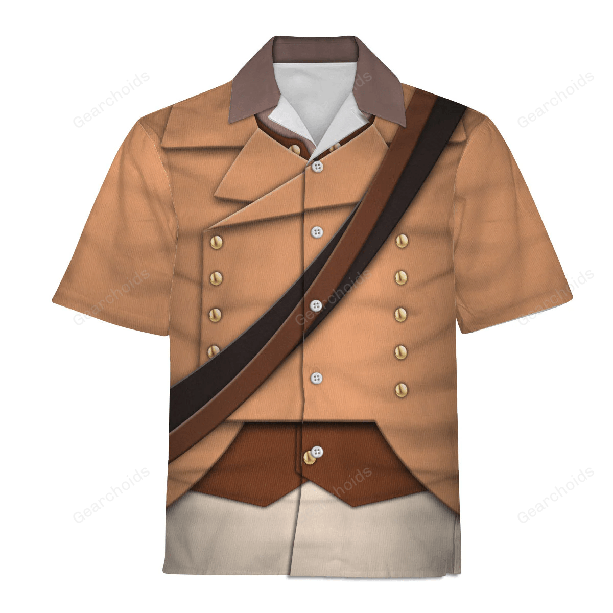 Colonial Militia-1776 Uniform Hawaiian Shirt