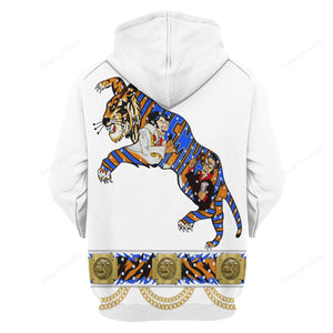 Elvis Presley Tiger  - Costume Cosplay Hoodie Sweatshirt Sweatpants