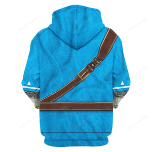 Link Attire Champion's Tunic Hoodie Sweatshirt Sweatpants ZDHS02