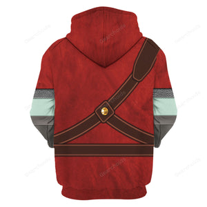 Knights Of Skyloft Red Hoodie Sweatshirt Sweatpants ZDHS52