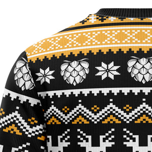 Wonderful Time For A Beer Ugly Christmas Sweater