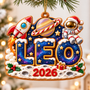 8eb11ede b108 41fb 8f0e e4706e330a84 Leo Space Explorer Christmas Ornament