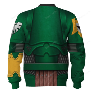 Warhammer Dark Angels Captain - Costume Cosplay Hoodie Sweatshirt Sweatpants WHHS22