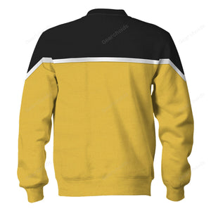 Star Trek Dress Uniform Operations Division Hoodie Sweatshirt Sweatpants