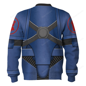 Crimson Fists Mark IV Maximus Power Armor - Costume Cosplay Hoodie Sweatshirt Sweatpants