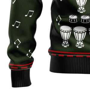 Drum Solo Ugly Christmas Sweater For Men And Women