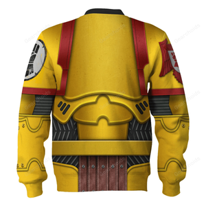 Warhammer Imperial Fists Captain - Costume Cosplay Hoodie Sweatshirt Sweatpants WHHS164