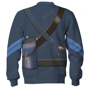 CW Uniforms Of Blue Uniform Hoodie Sweatshirt Sweatpants
