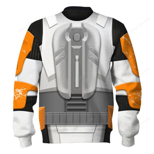 Star Wars Commander Cody Costume Hoodie Sweatshirt Sweatpants SWHS46