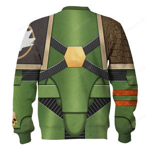 Pre-Heresy Salamanders In Mark IV Maximus Power Armor - Costume Cosplay Hoodie Sweatshirt Sweatpants WHHS23