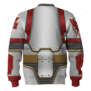 White Scars In Mark III Power Armor - Costume Cosplay Hoodie Sweatshirt Sweatpants WHHS12