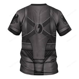 Pre-Heresy Raven Guard In Mark IV Maximus Power Armor - Costume Cosplay T-shirt WHHS188