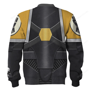 Pre-Heresy Imperial Fists in Mark IV Maximus Power Armor - Costume Cosplay Hoodie Sweatshirt Sweatpants WHHS183