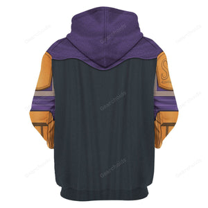 Star Wars Mandalorian SD Costume Hoodie Sweatshirt Sweatpants Tshirt Hawaiian shirt SWHS21