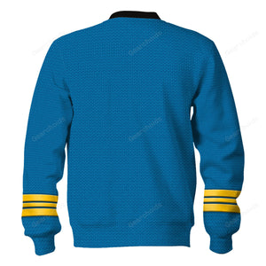 Star Trek Into Darkness Blue Hoodie Sweatshirt Sweatpants