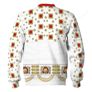 FamilyStore Elvis Eyelet Suit - Costume Cosplay Hoodie Sweatshirt T-Shirt Sweatpants ELHS45