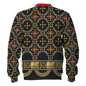 Elvis Black Conquistador  - Costume Cosplay Hoodie Sweatshirt Sweatpants