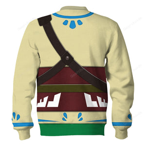 Skyloft Uniform - Skyward Sword Link Attire Hoodie Sweatshirt Sweatpants ZDHS07