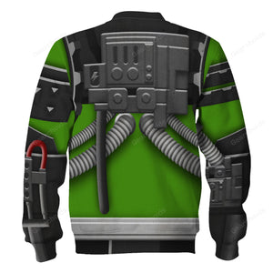 Ork Meganob with Shoota Mega Action - Costume Cosplay Hoodie Sweatshirt Sweatpants