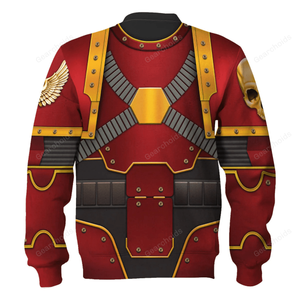 Warhammer Blood Angels IX Captain - Costume Cosplay Hoodie Sweatshirt Sweatpants WHHS111