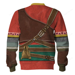 Hylian Armor Hoodie Sweatshirt Sweatpants ZDHS04