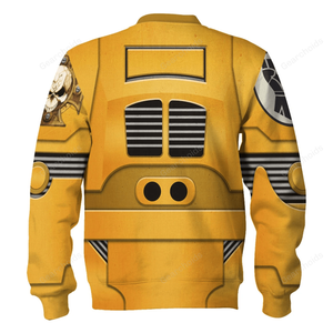 Terminator Armor Imperial Fists - Costume Cosplay Hoodie Sweatshirt Sweatpants WHHS140