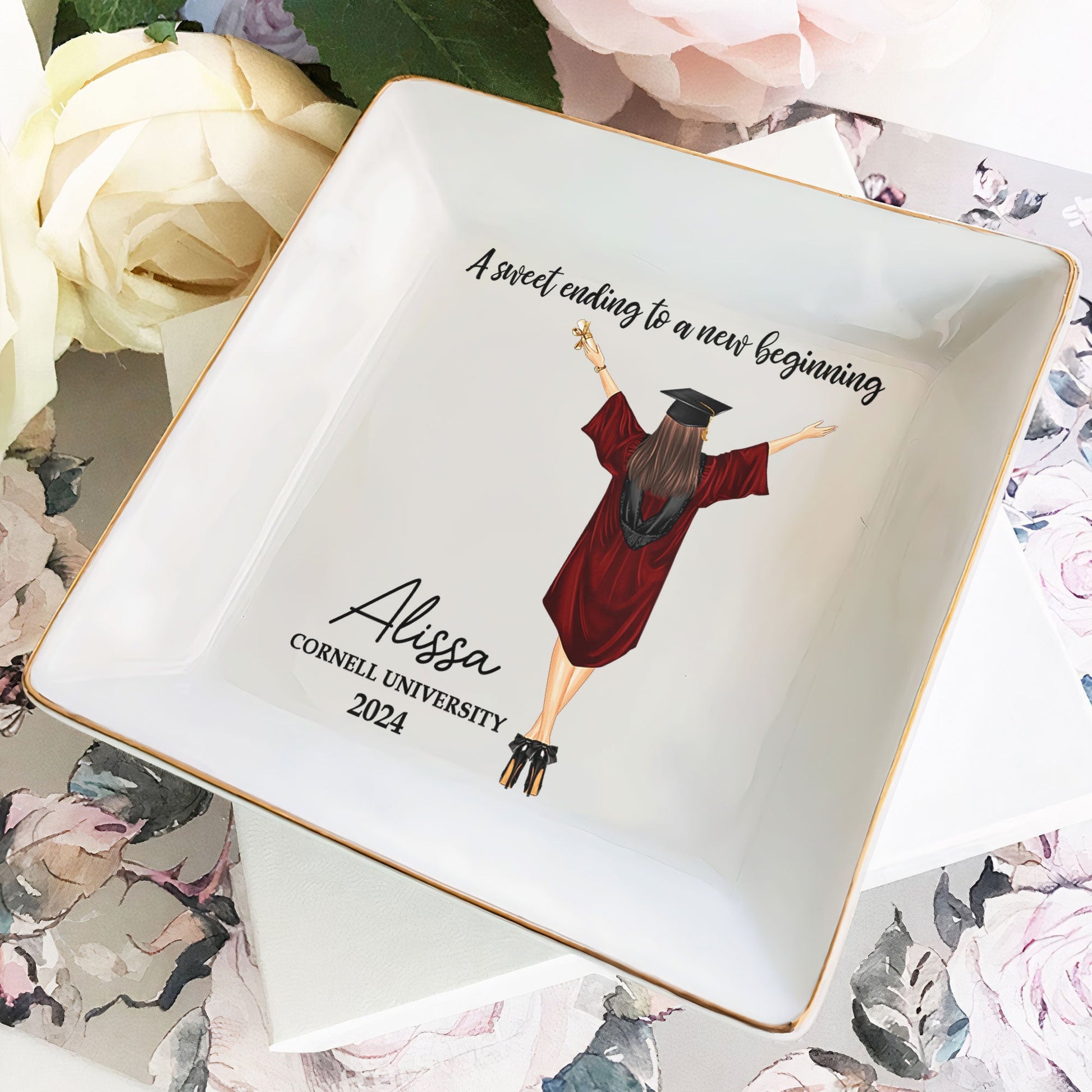 A Sweet Ending To A New Beginning Personalized Jewelry Dish_2