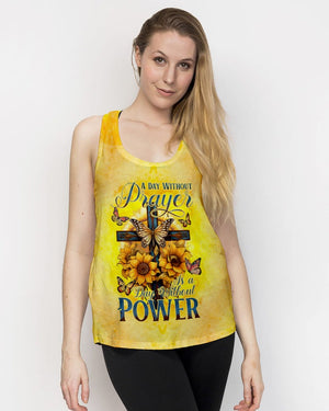 A Day Without Prayer Is A Day Without Power - Women's All Over Print Shirt - AT4080525