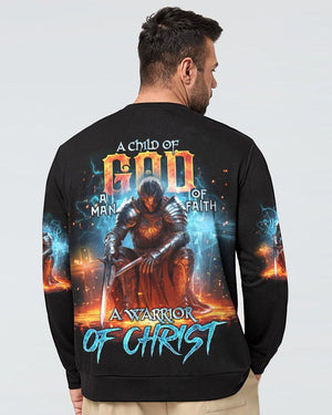 A Warrior Of Christ - Men's All Over Print Shirt - AT407014