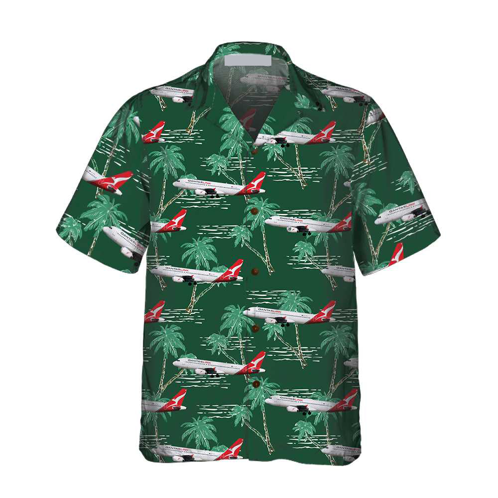 Airbus Tropical Aircraft & Airplane Aloha Hawaiian Shirt