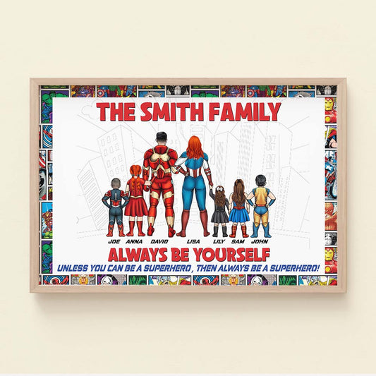 Always_Be_Yourself_Be_A_Super_Family_Personalized_Canvas_Print_Gift_For_Family