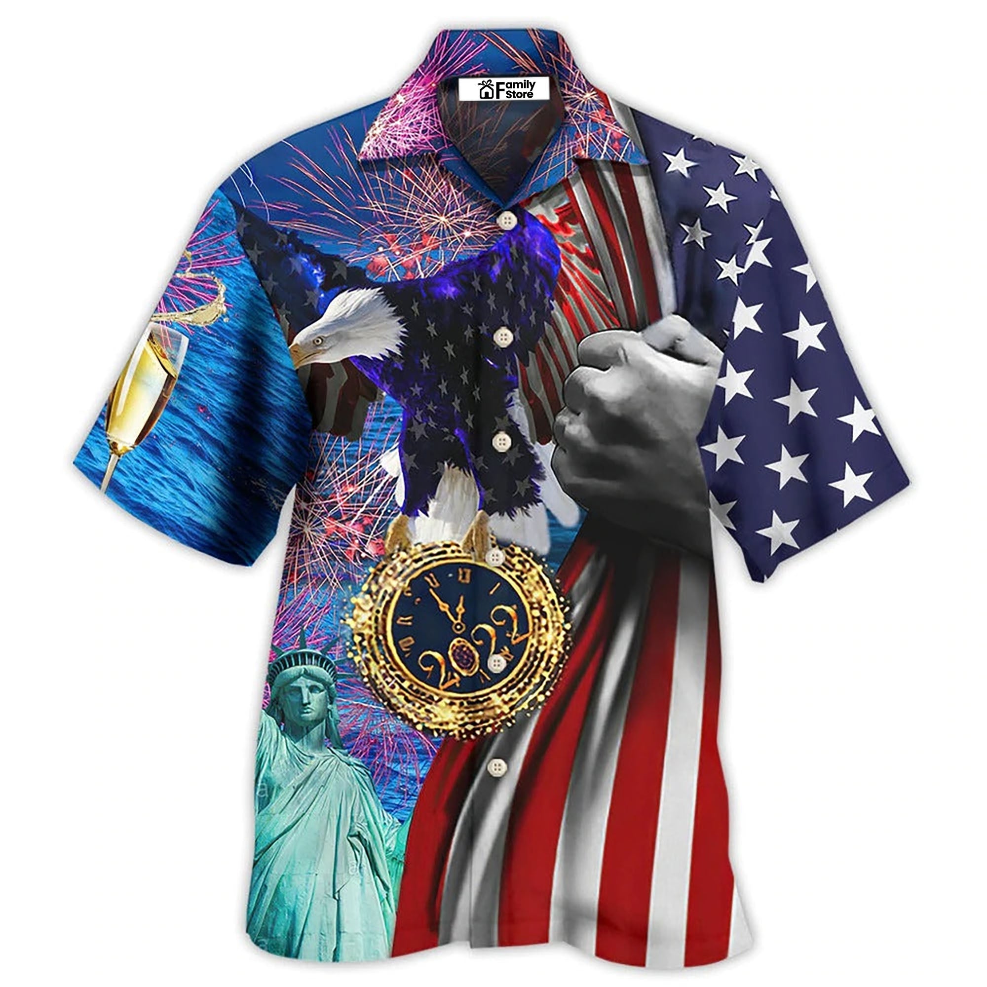 America 2022 New America Hawaiian Shirt