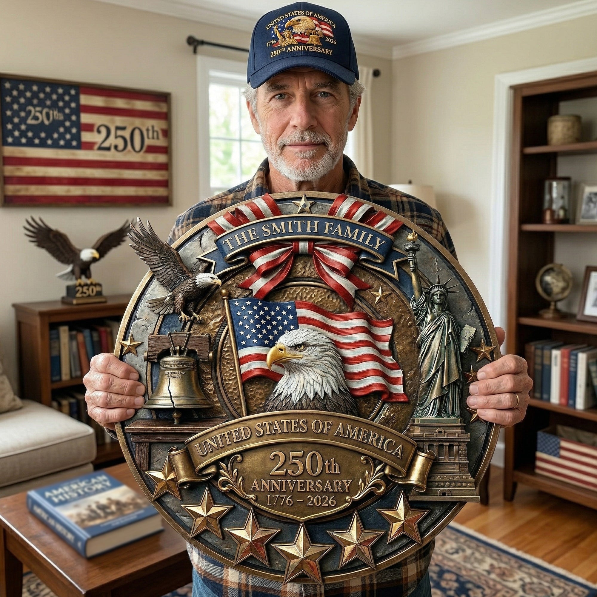 America250thAnniversaryPatriotic2026 PersonalizedMetalSign3