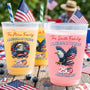 America250thAnniversaryUSPridePatrioticEagle PersonalizedFrostedCups DH480 HAL4127 MKDEF